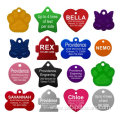 Pet ID Tag 8 Lines of Custom Engraving